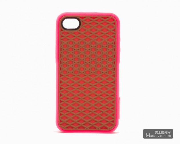 vans waffle shoe sole iphone 4 case - pink