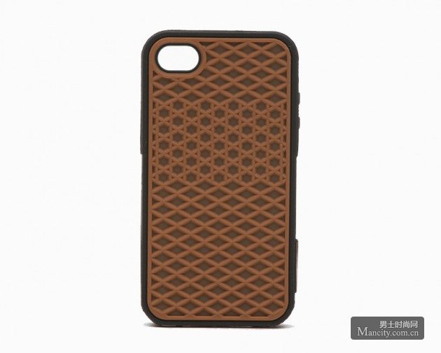 vans waffle shoe sole iphone 4 case - black