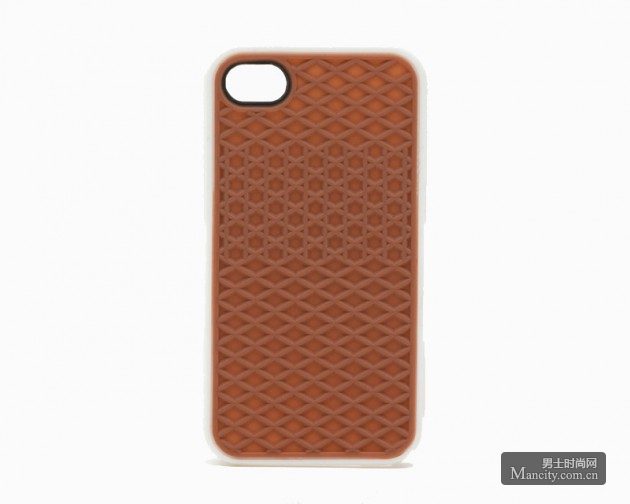 vans waffle shoe sole iphone 4 case - white