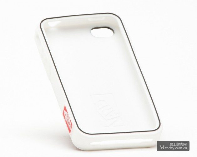 vans waffle shoe sole iphone 4 case - white