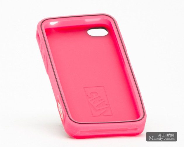 vans waffle shoe sole iphone 4 case - pink